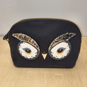 Kate Spade Small Owl Cosmetic Case